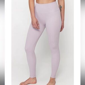Spiritual Gangster Amara Wide Rim Seamless Legging Lilac XS/S